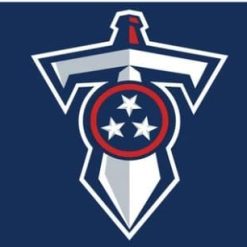 Tennessee Titans Blue Flag 3X5 Ft Polyester Banner USA 90x150cm