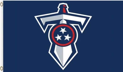 Tennessee Titans Blue Flag 3X5 Ft Polyester Banner USA 90x150cm