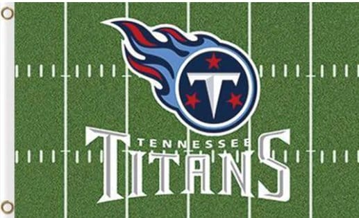 Tennessee Titans Green Flag 3X5 Ft Polyester Banner USA 90x150cm