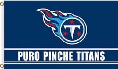Tennessee Titans Puro Pinche Flag 3X5 Ft Polyester Banner USA 90x150cm