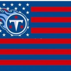 Tennessee Titans Star Flag 3X5 Ft Polyester Banner USA 90x150cm