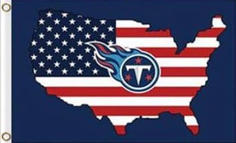 Tennessee Titans US Flag 3X5 Ft Polyester Banner USA 90x150cm