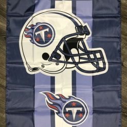 Tennessee Titans Vertical Flag 3x5 ft Sports Blue Vertical Banner Man-Cave Garage