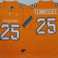 Alternative view of Tennessee Volunteers #25 Tennessee Peyton Manning Jersey F.U.S.E. Football Stitched