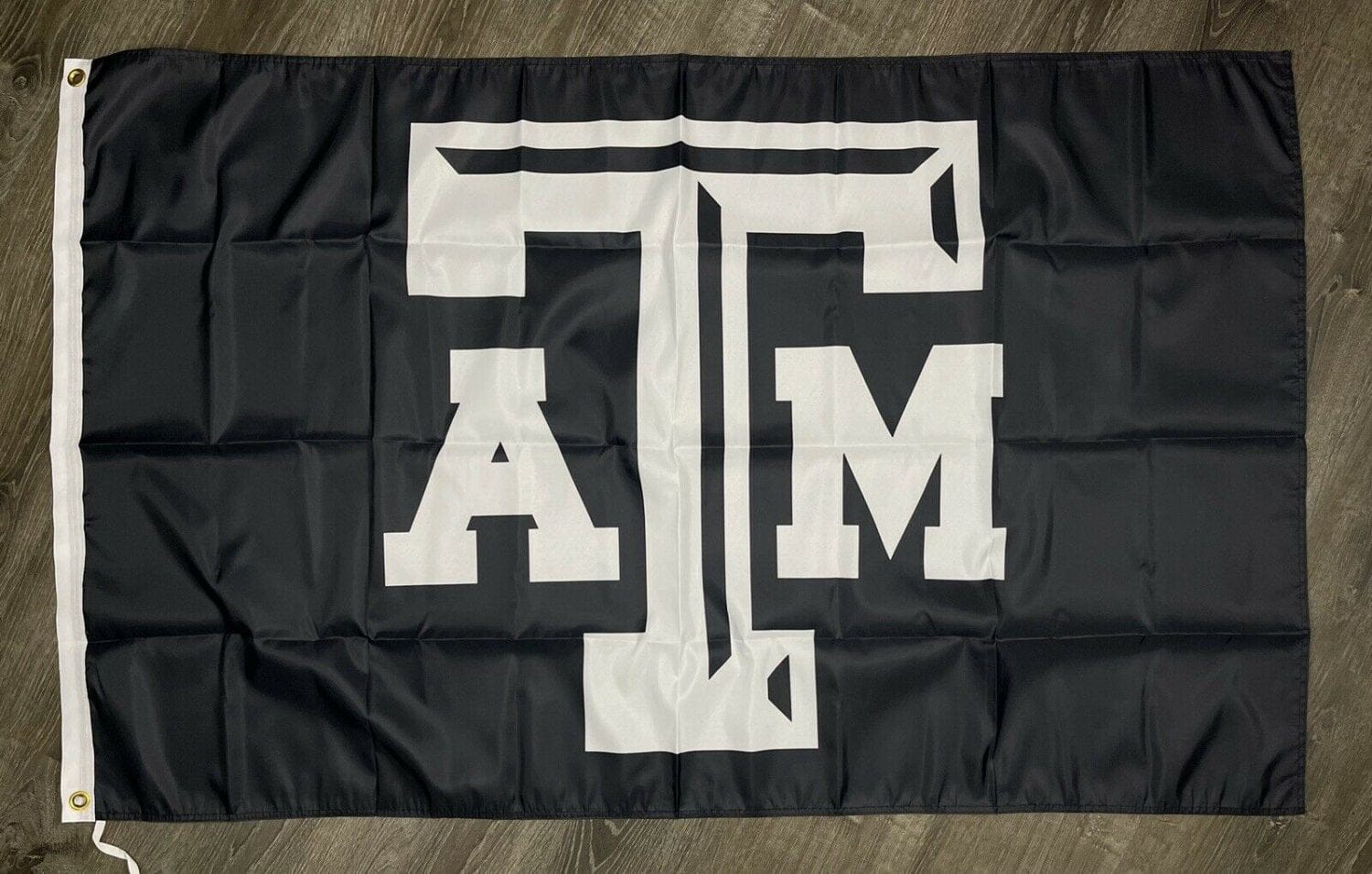 Texas A&M Aggies Logo Flag 3x5 ft Black Sports Banner Man-Cave Garage
