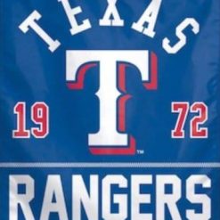 Texas Rangers 1972 Team Flag 3X5Ft Banner USA Polyester with Brass Grommets