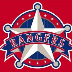 Texas Rangers Baseball Club Flag 3X5Ft Banner USA Polyester with Brass Grommets