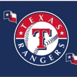 Texas Rangers Baseball Team Flag 3X5Ft Banner USA Polyester with Brass Grommets
