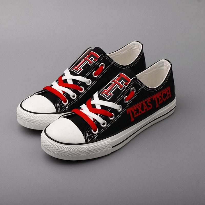 Alternative view of Texas Tech Red Raiders Sport Sneakers Shoes For Men Women Fans