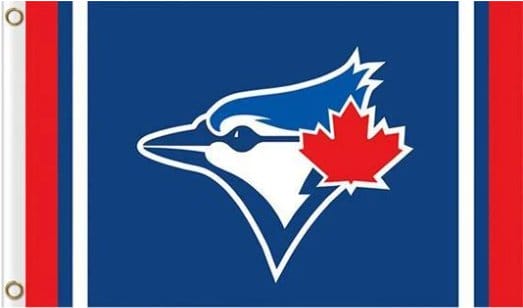 Toronto Blue Jays Flag Baseball 3X5Ft Banner USA Polyester with Brass Grommets