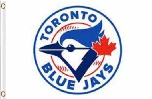Toronto Blue Jays Sport White 3X5Ft Banner USA Polyester with Brass Grommets