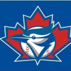 Toronto Blue Jays US Flag 3X5Ft Banner USA Polyester with Brass Grommets