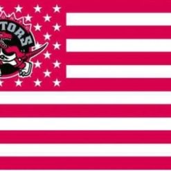 Toronto Raptors Star Flag 3X5Ft Polyester Banner USA Digital Print
