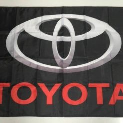 Toyota Style 5 Banner Flag Car Landcruiser Hilux Mechanic Workshop Man Cave 3x5ft