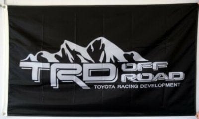 Toyota TRD Off Road Flag Racing Development Car Flag 3X5 Ft Polyester Banner USA 90x150cm