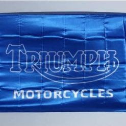 Triumph Motorcycle Flag Blue 3X5 Ft Polyester Banner USA 90x150cm