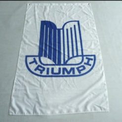 Triumph Motorcycle Flag Vertical 3X5 Ft Polyester Banner USA 90x150cm