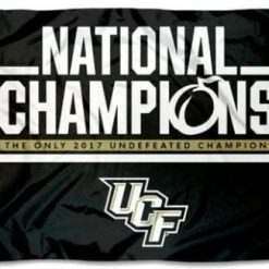 UCF Knights Flag 3X5ft Banner USA Polyester with 2 Brass Grommets