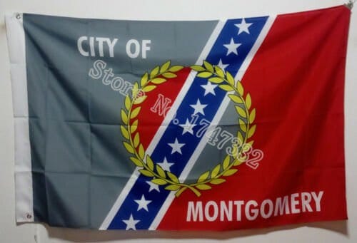 USA Alabama Montgomery city Flag 3x5ft