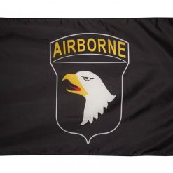 US Army 101st Airborne Flag 3ft x 5ft Military Veteran Screaming Eagles Infantry