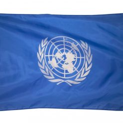 United Nations (UN) Flag Banner 3x5FT Polyester NEW World USA History Classroom