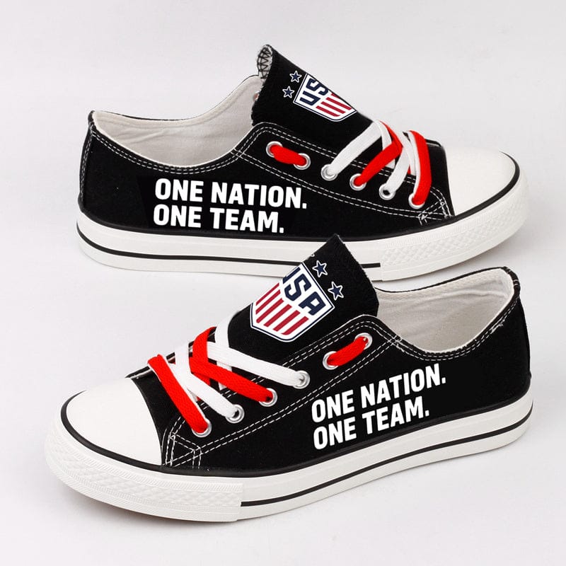 Alternative view of United States Low Top Canvas Sport Sneakers Shoes For Men Women Fans