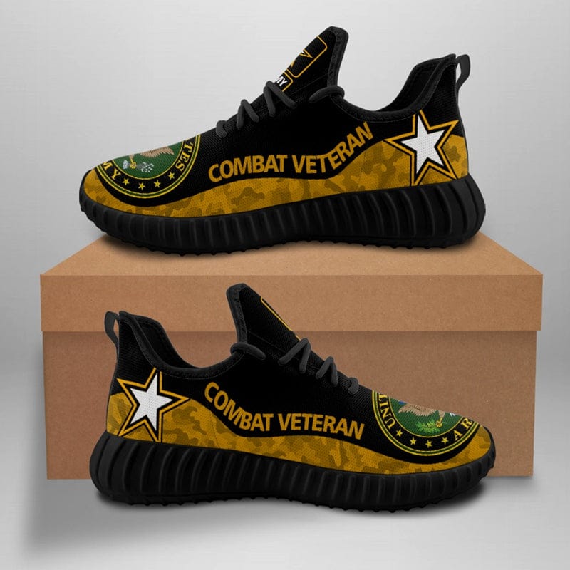 Alternative view of United States Army Combat Veteran Sneaker Shoes Hot For Men Women Fans