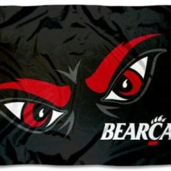 University of Cincinnati Bearcats Black flag 3X5ft Banner USA Polyester with 2 Brass Grommets