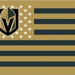 Vegas Golden Knights US Flag 3X5Ft Polyester Digital Print Banner USA