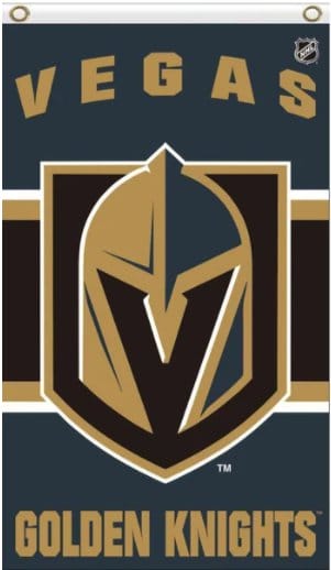Vegas Golden Knights Vertical Flag 3X5Ft Polyester Digital Print Banner USA