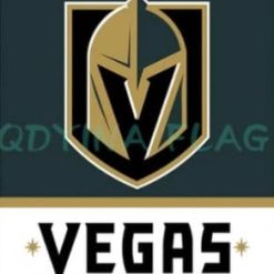 Vegas Golden Knights Vertical US Flag 3X5Ft Polyester Digital Print Banner USA