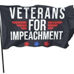Veterans For Impeachment Flag 2020 Polyester Print 90 x 150cm Flag Banner