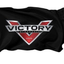 Victory Motorcycle Flag 3X5 Ft Polyester Banner USA 90x150cm