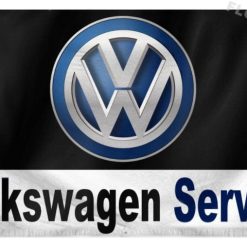 Volkswagen Service Vw Logo Car Flag 3X5 Ft Polyester Banner USA 90x150cm