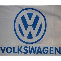 Volkswagen Vw Logo Car Flag 3X5 Ft Polyester Banner USA 90x150cm