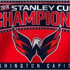 Washington Capitals 2018 Champions Flag 3X5Ft Polyester Digital Print Banner USA