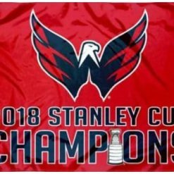 Washington Capitals 2018 Stanley Cup Champions Flag 3X5Ft Polyester Digital Print Banner USA