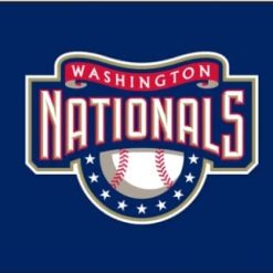 Washington Nationals Team Flag 3X5Ft Banner USA Polyester with Brass Grommets