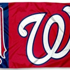 Washington Nationals US Flag 3X5 Banner USA Polyester with Brass Grommets
