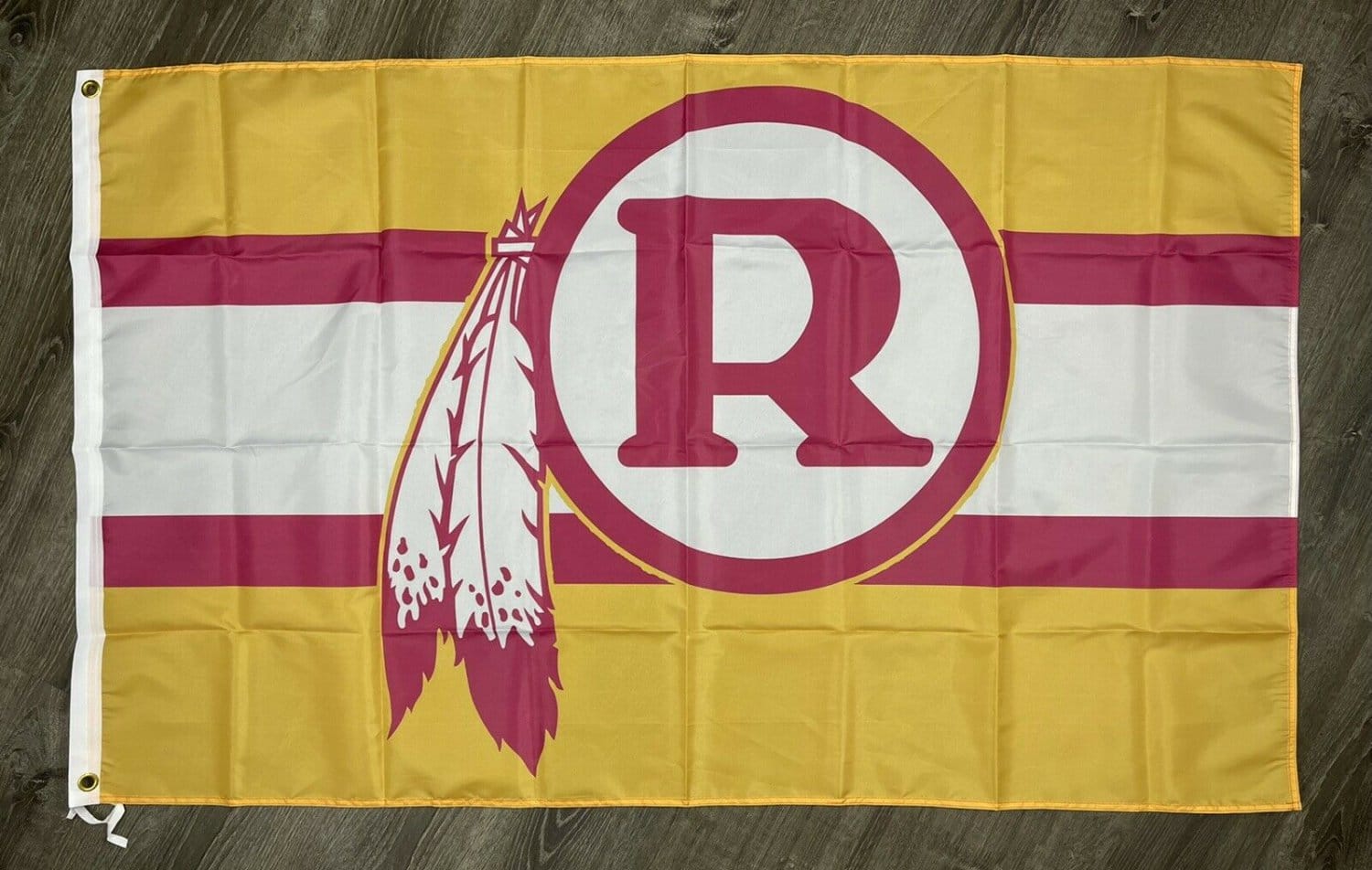Washington Redskins Retro Style Flag 3x5 ft Sports Banner Man-Cave Garage