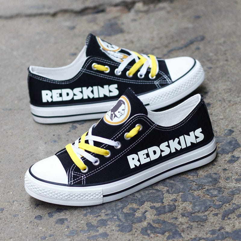 Alternative view of Washington Redskins Low Top Canvas Sport Sneakers Shoes For Men Women Fans