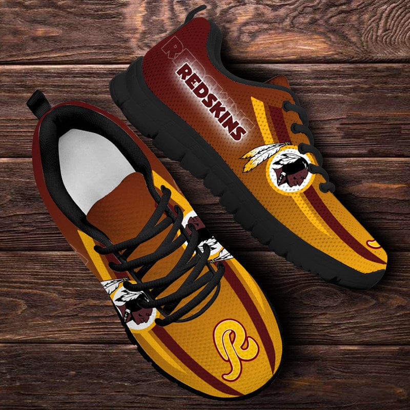 Alternative view of Washington Redskins Limited Team Name NLF Sneakers Shoes For Men Women Fans