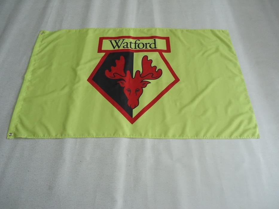 Watford Football Club AIM WFC Flag-3x5 Banner polyester