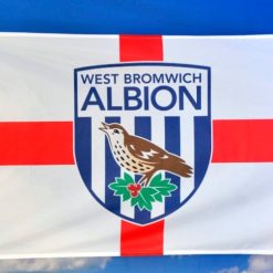West Bromwich Albion Football Club Flag 3x5ft Banner Polyester