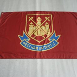 West Ham United Football Club Flag 3x5ft Banner polyester