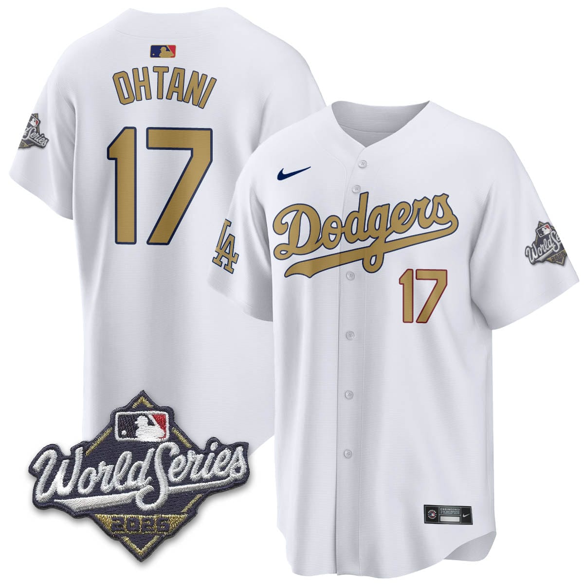 Los Angeles Dodgers 2025 World Series Jersey - All Stitched - Image 30