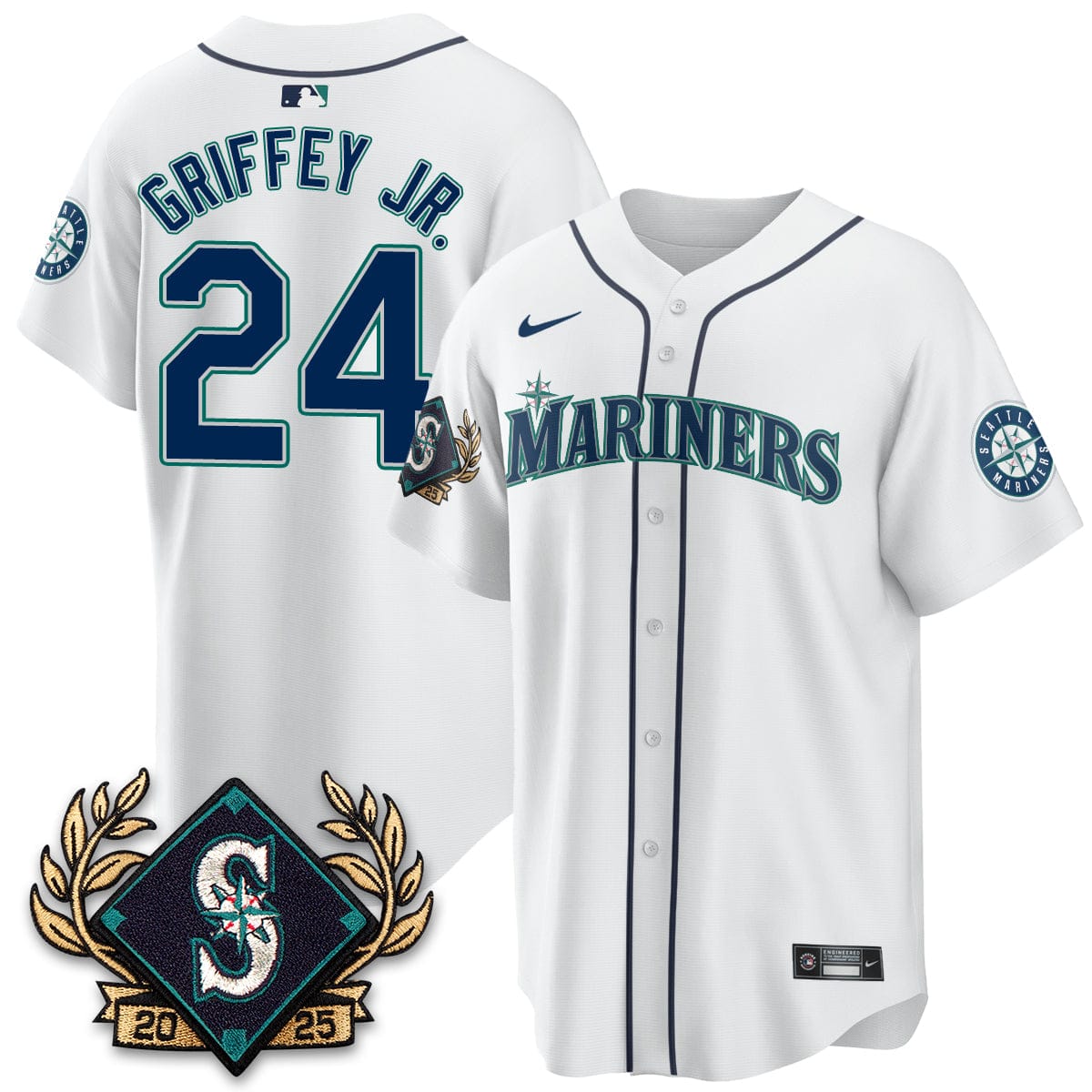Seattle Mariners 2025 Series Champions Jersey - All Stitched - Image 32