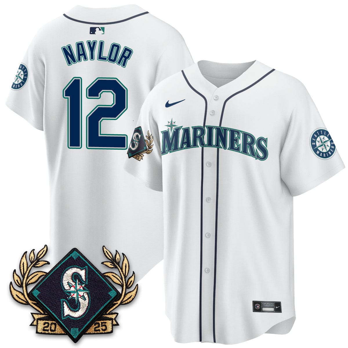 Seattle Mariners 2025 Series Champions Jersey - All Stitched - Image 33