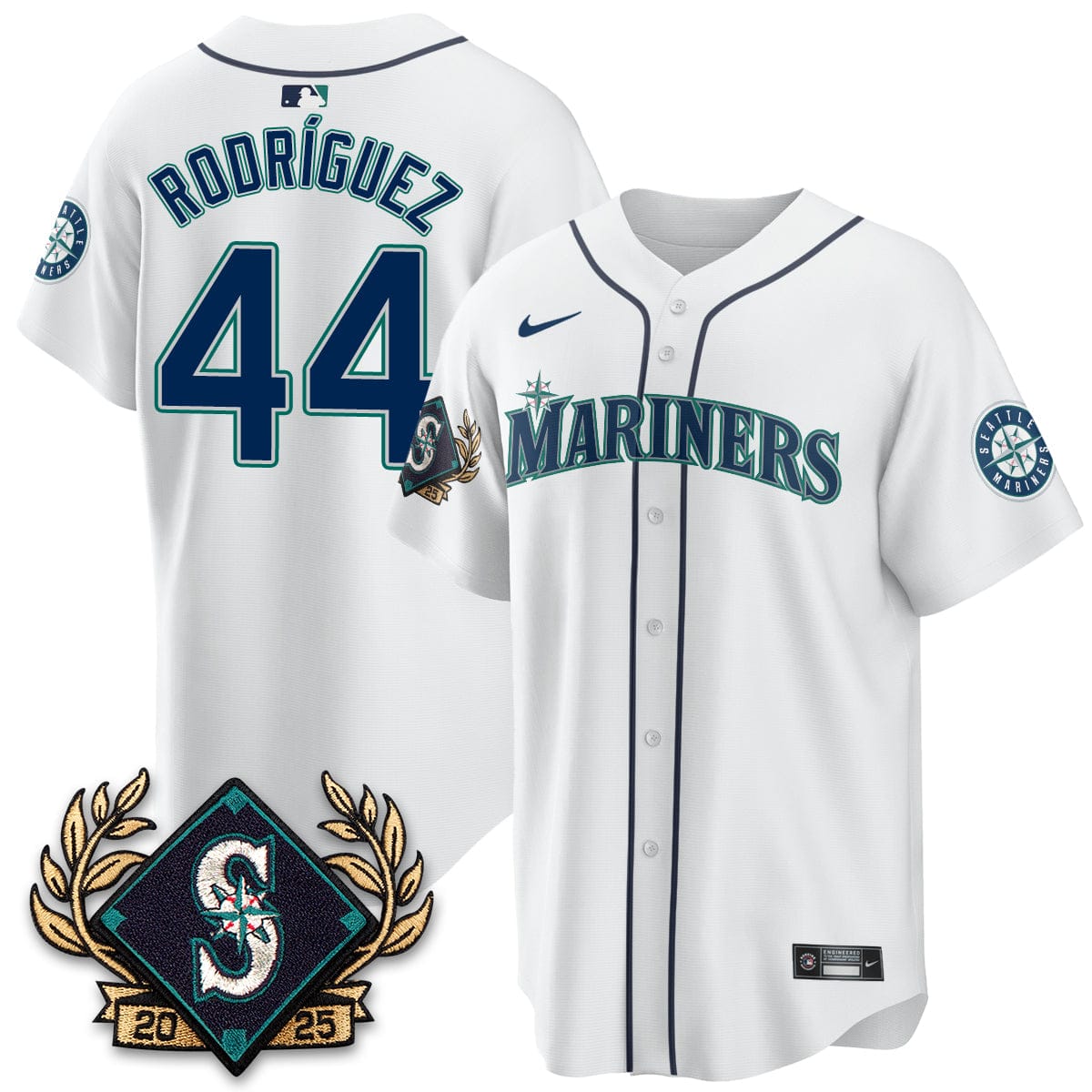 Seattle Mariners 2025 Series Champions Jersey - All Stitched - Image 35