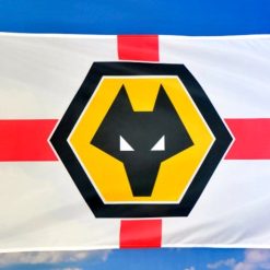 Wolves Football Club Flag 3x5ft Banner Polyester